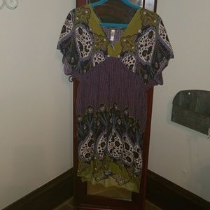 Spring mutli-colored dress